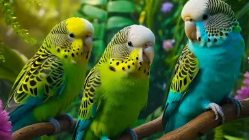 Parrots in Forest live wallpaper download