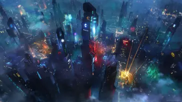 Cyberpunk Cityscape live wallpaper download