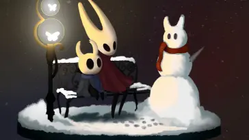 Hollow Knight in Winter live wallpaper download