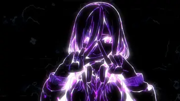 Miku Purple live wallpaper download