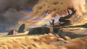 Autumn's Serene Warrior live wallpaper download