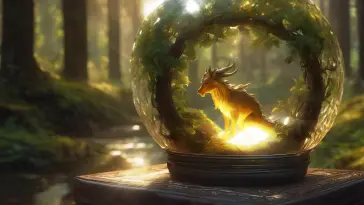 Magical Dragon in Orb live wallpaper download