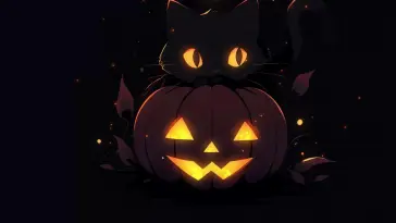 Black Cat live wallpaper download