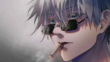 Satoru Smoking live wallpaper download