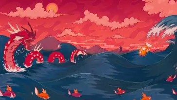 Dragon in Lake of Rage live wallpaper download