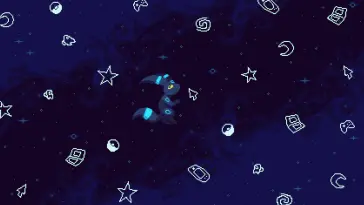 Umbreon in Space (Pokemon) live wallpaper download