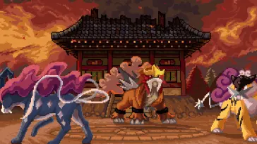 Tower in Fire (Pokemon) live wallpaper download