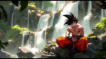 Goku Meditating live wallpaper download