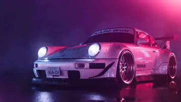 Porsche 911 After Rain live wallpaper download