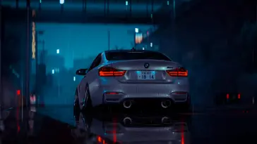 BMW M4 Gray live wallpaper download