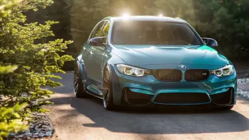 BMW F80 M3 Blue live wallpaper download