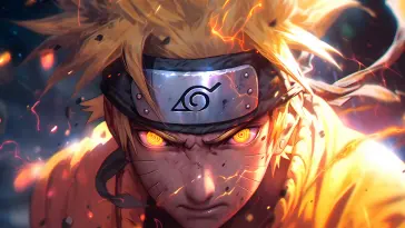 Naruto Orange Eyes live wallpaper download