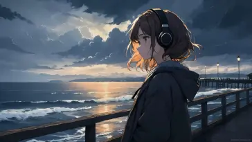 Lonely Girl live wallpaper download