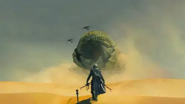 Dune Sandworm live wallpaper download