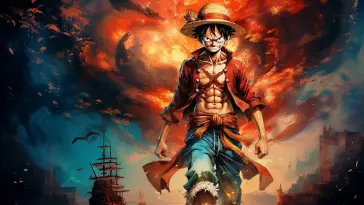 Luffy the Pirate King live wallpaper download