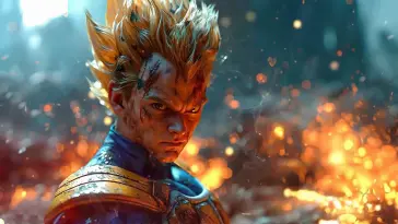 Realistic Vegeta live wallpaper download