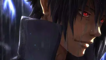 Sasuke in the Rain live wallpaper download