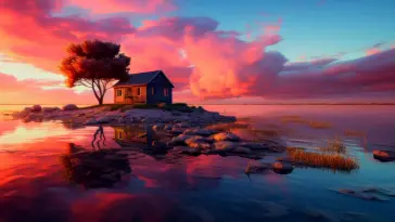 Lake House live wallpaper download