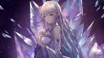 Emilia Re:Zero live wallpaper download