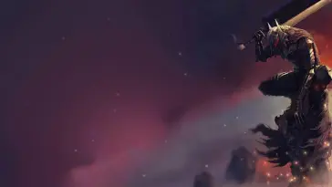 Black Swordsman Guts live wallpaper download