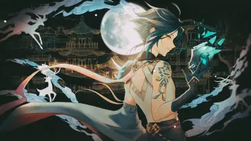 Windborne Guardian Xiao live wallpaper download