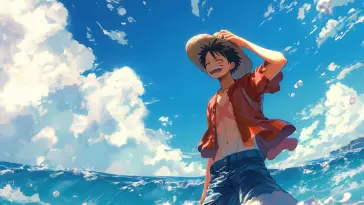 Luffy Blue Horizon live wallpaper download