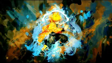 Zenitsu Breath of Thunder live wallpaper download