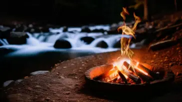 Camp Fire live wallpaper download