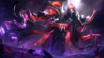 Dark Cosmic Erasure Jhin live wallpaper download