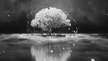 Autumn Tree in Moonlight live wallpaper download