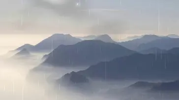 Fog Bound Mountains live wallpaper download