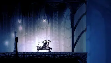 Chilling With Quirrel in City of Tears live wallpaper download