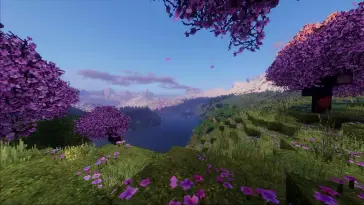 Sakura Forest (Minecraft) live wallpaper download