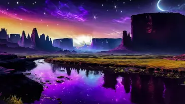 Violet Lake live wallpaper download