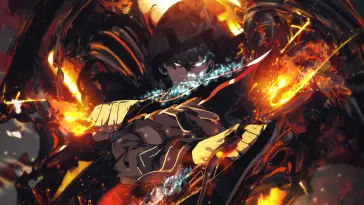 Sung Jin-Woo Fiery live wallpaper download