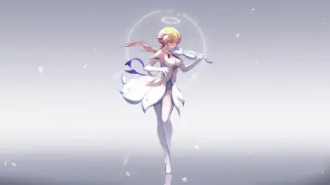 Lumine Playing Violin (Genshin Impact) live wallpaper download