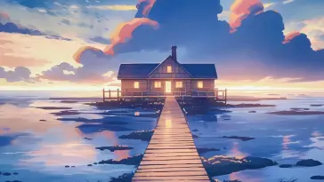 House on Water live wallpaper download