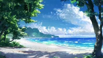Breezy Beach live wallpaper download