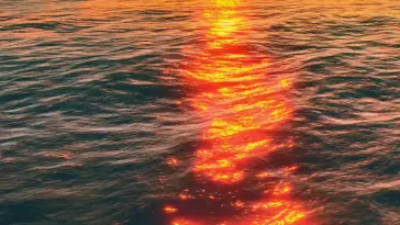 Ocean With a Sunset live wallpaper download