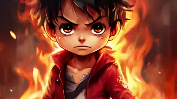 Luffy Chibi live wallpaper download
