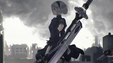 2B Nier Automata Fighting Fate live wallpaper download