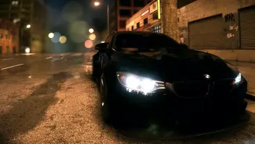BMW Under the Rain (NFS) live wallpaper download