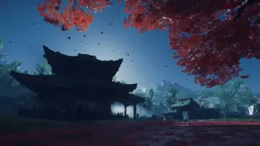 Red Maple Shrine live wallpaper download