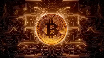 Golden Bitcoin live wallpaper download