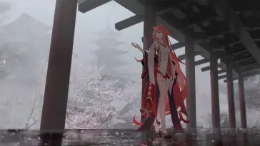 Yae Miko Rainy Radiance live wallpaper download