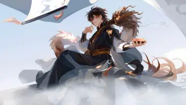 Dragon Zhongli live wallpaper download