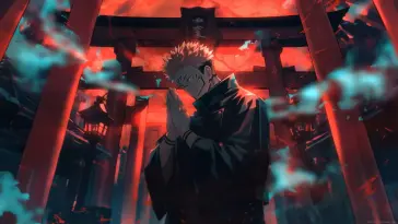 Sukuna Red Shrine live wallpaper download