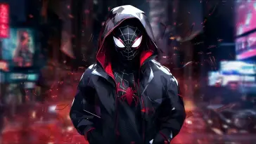 Miles Morales (Spiderman) live wallpaper download
