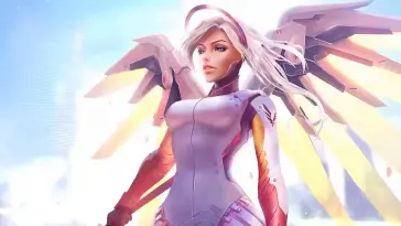 Guardian Angel Mercy live wallpaper download