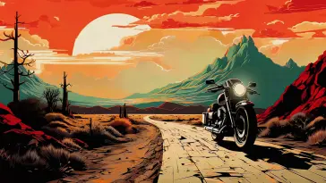 Motorcycle Parked live wallpaper download